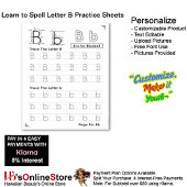 10 Learn To Spell Letter B Teacher Home Schooling