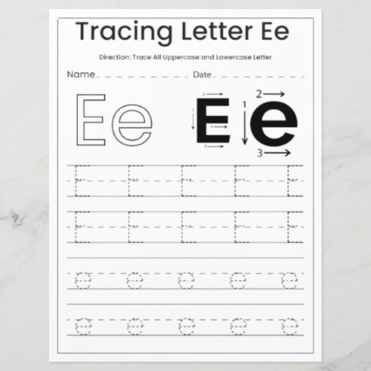 10 Learn To Spell Letter E Teacher Home Schooling (Voorkant)