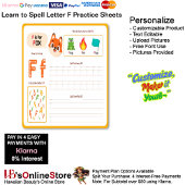 10 Learn To Spell Letter F Teacher Home Schooling