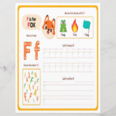 10 Learn To Spell Letter F Teacher Home Schooling (Voorkant)