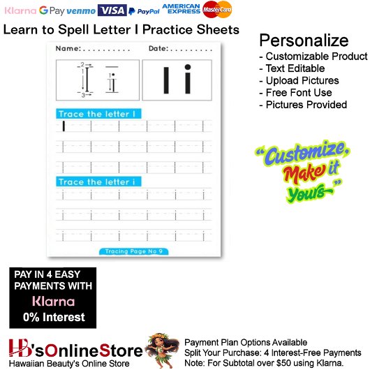 10 Learn To Spell Letter I Teacher Home Schooling
