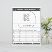 10 Learn To Spell Letter K Teacher Home Schooling (Staand voorkant)