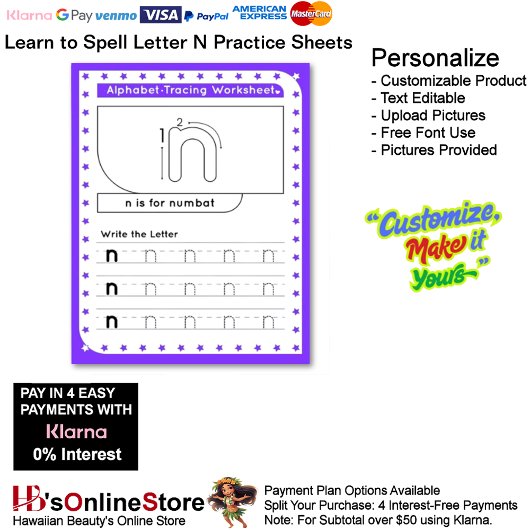10 Learn To Spell Letter N Teacher Home Schooling