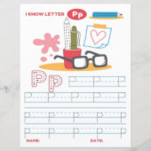 10 Learn To Spell Letter P Teacher Home Schooling (Voorkant)