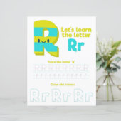 10 Learn To Spell Letter R Teacher Home Schooling (Staand voorkant)