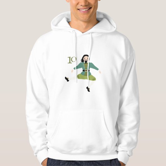 10 Leidingsnoeren Hoodie (Voorkant)