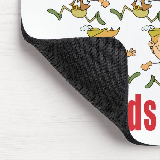 10 Lords a-Leaping Mousepad Muismat (Hoek)