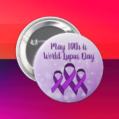 10 mei is Lupus Awareness Day Button