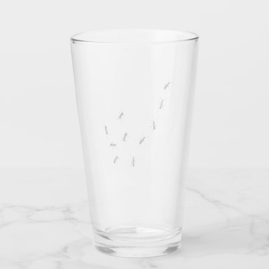 10 mieren glas (Achterkant)