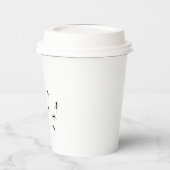 10 mieren koffie-mok papieren bekers (Links)