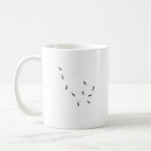 10 mieren koffiemok (Links)