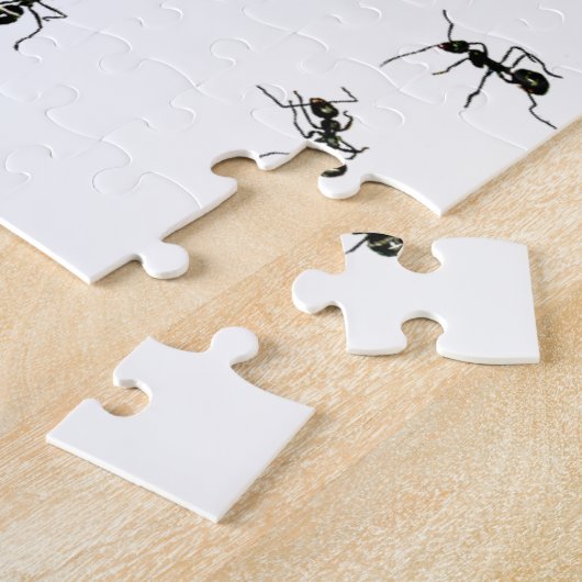 10 mieren legpuzzel (Zijkant)