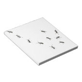 10 mieren notitieblok (Schuin)