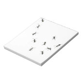 10 mieren notitieblok (Linkerzijde)