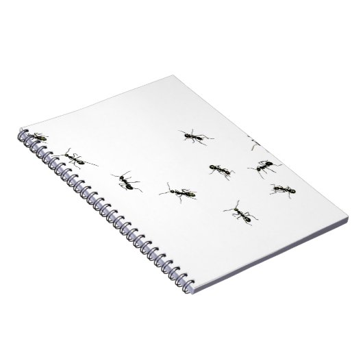 10 mieren notitieboek (Rechterzijde)