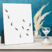 10 mieren plaque fotoplaat (Zijkant)