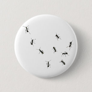 10 mieren ronde button 5,7 cm
