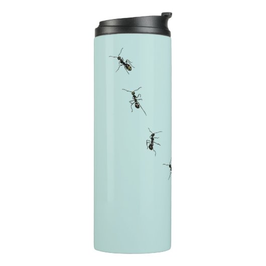 10 mieren thermosbeker (Gedraaid links)