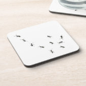 10 mieren zoet bier onderzetter (Linkerzijde)