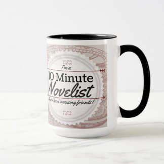 10 minuten Mok voor novelist