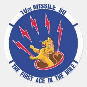 10 Missile Squadron Sticker Amerikaanse luchtmacht
