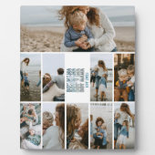 10 Moeder Mama Persoonlijke Fotocollage Fotoplaat (Voorkant)