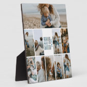 10 Moeder Mama Persoonlijke Fotocollage Fotoplaat (Zijkant)