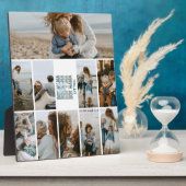 10 Moeder Mama Persoonlijke Fotocollage Fotoplaat (Zijkant)
