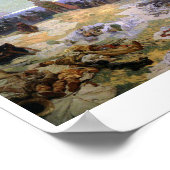 #10 Na de slag bij Grunwald, Mucha Poster (Hoek)