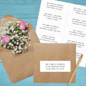 10 Naam persoonlijke gast Adres Weddenschap partij Sticker