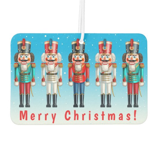 10 Nutty Notenkraker Speelgoed Soldiers Luchtverfrisser (Achterkant)