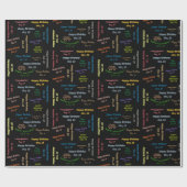 10 oktober, cadeaupapier voor cadeautjes (Vlak)