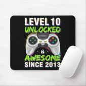 10 Ontgrendeld Geweldige Sinds 2013 10e Verjaardag Muismat (Met muis)