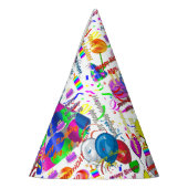 10-partijenconventie: Birthday Pet, Pet vaderdag Feesthoedjes (Links)