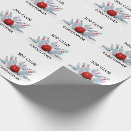 10-pins Bowling Strike Cadeaupapier