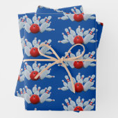 10-pins Bowling Strike Inpakpapier Vel (In situ)