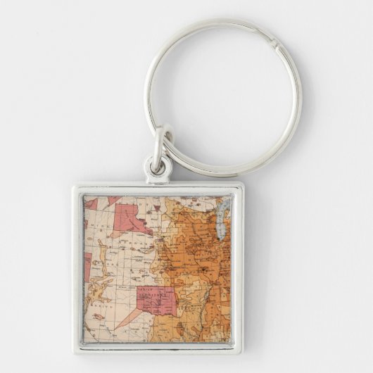 10 Populatie 1870 Sleutelhanger (Voorkant)