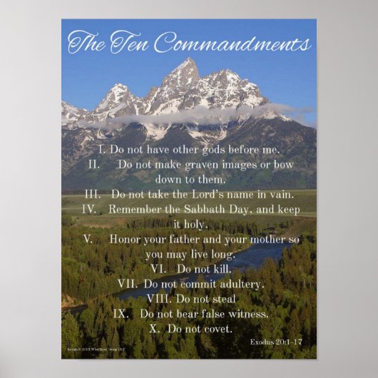 10 Poster geboden (Voorkant)