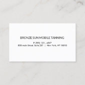 10 Punch Spray Tan Bezoek Customer Loyalty (Achterkant)