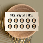 10 Punch Spray Tan Bezoek Customer Loyalty