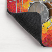 10-puntentrommelkit en grafische kaart: Custom Mou Muismat (Hoek)