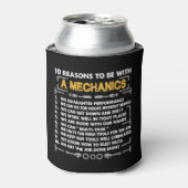 10 Reason to be a Mechanic Blikjeskoeler (Blikje Voorkant)