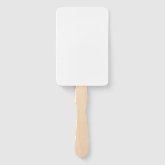 10 Rechthoek Aangepaste Gepersonaliseerde Wedding  Handwaaier (Achterkant)