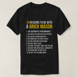 10 redenen om met een grappige cadeautje van Brick T-shirt
