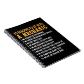 10 Redenen om met een mechanische funny-mechanica Notitieboek (Rechterzijde)