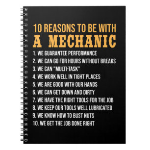 10 Redenen om met een mechanische funny-mechanica Notitieboek