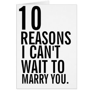 10 redenen waarom ik niet kan wachten om met je te