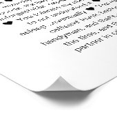 10 redenen waarom ik van je hou 10e Jubileum colla Poster (Hoek)