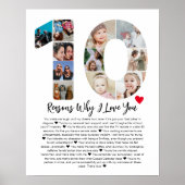 10 redenen waarom ik van je hou 10e Jubileum colla Poster (Voorkant)