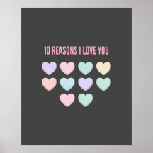 10 redenen waarom ik van je hou - 10e verjaardagsc